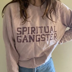 spiritual gangster sweatshirt